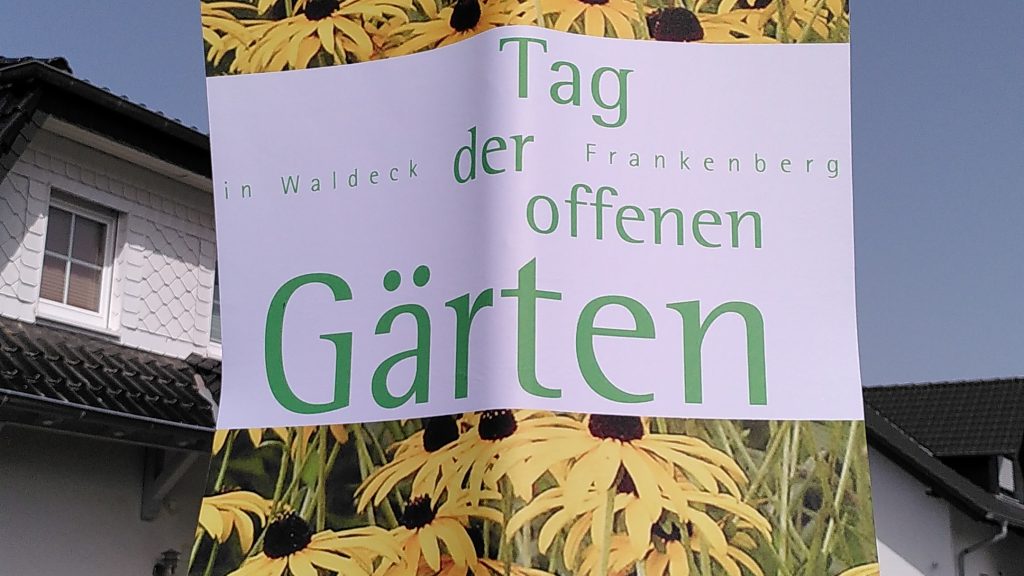 Tag der offenen Gärten in Waldeck Frankenberg