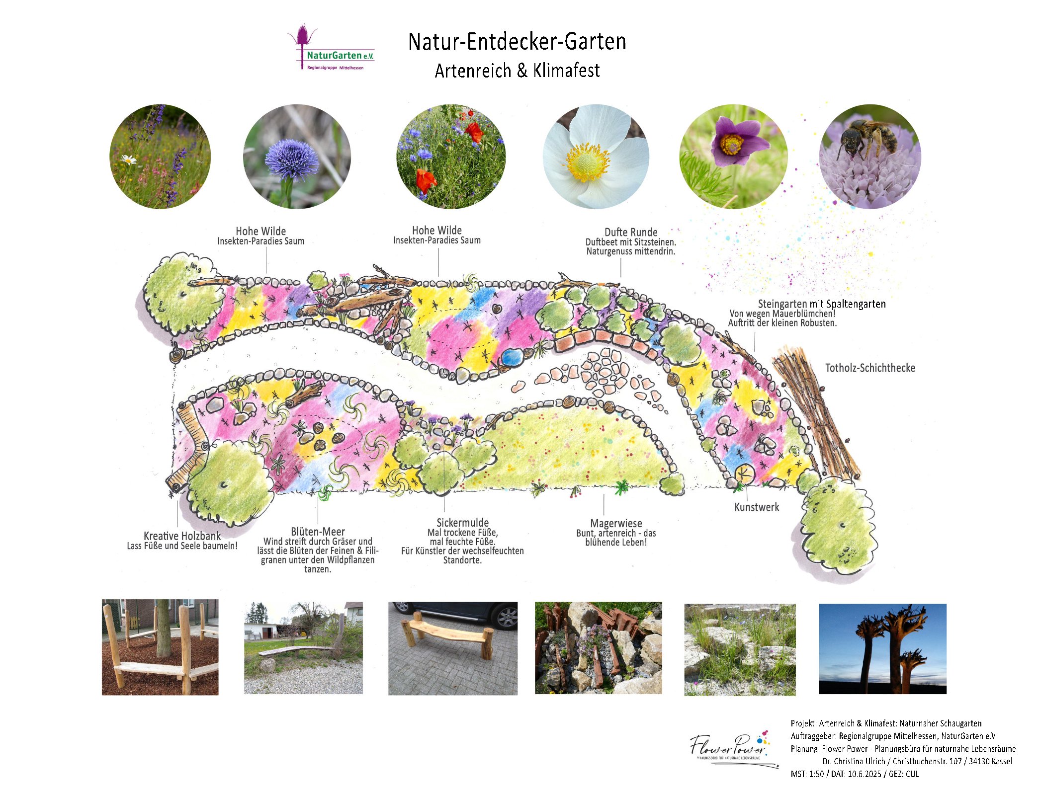 Wir bekommen einen Natur-Entdecker-Garten im Botanischen Garten Marburg